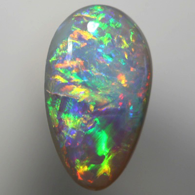 SOLID SEMI BLACK OPAL Rolling flashes in a 3 dimensional pattern